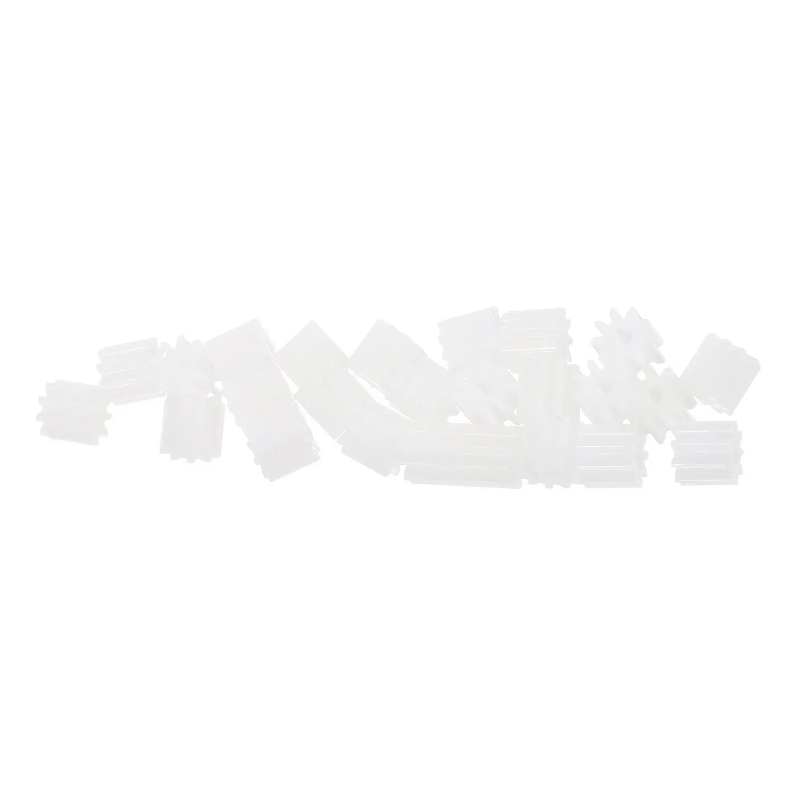 

25Pcs Plastic Mechanical Gears for DIY Projects Science Learning Stem Gear Kit Replacement Parts Miniature Gears for