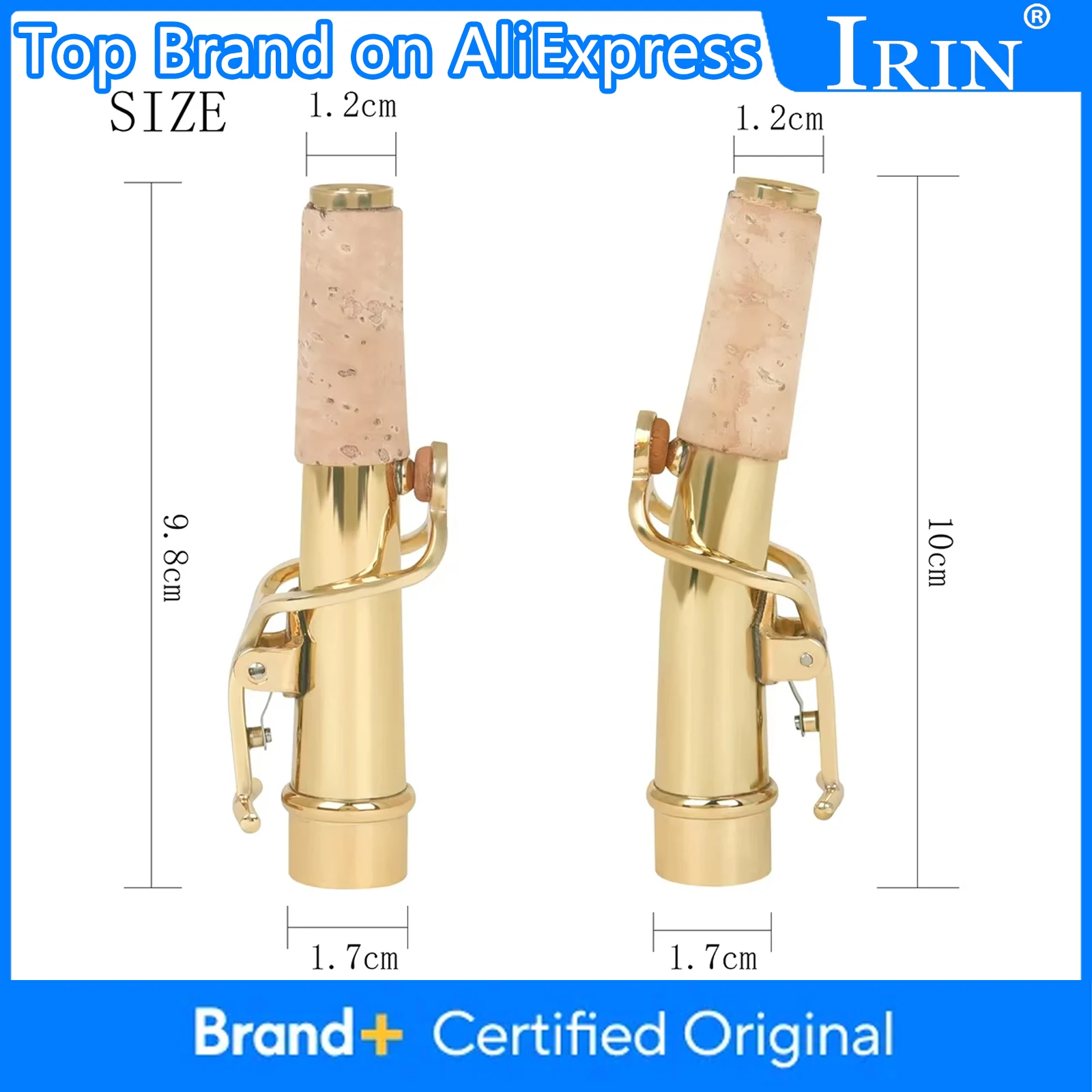 

SLADE саксофон сопрано гриф латунный саксофон позолоченные изгибы шеи прямой гриф профессиональные детали и аксессуары для деревянных духовых инструментов