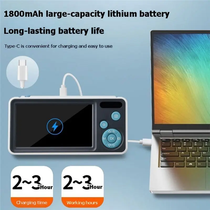 Digital Ear Camera Otoscope With IPS Screen 1080P For Kids' Home Ear Inspection Cleaning Tool Cleaner
