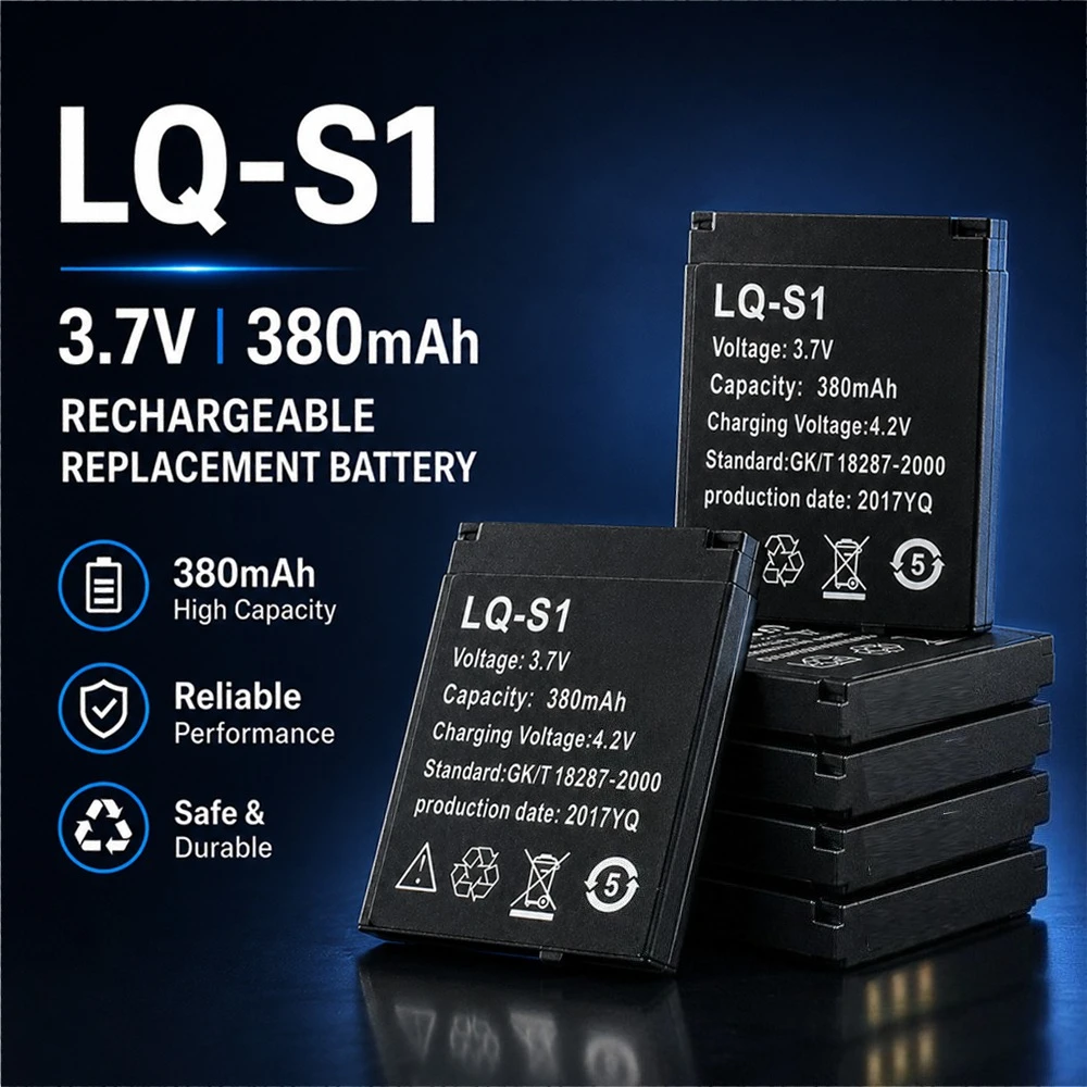 Watch V8 - Batteria LiPo Ricaricabile LQ-S1 3.7V 380mAh