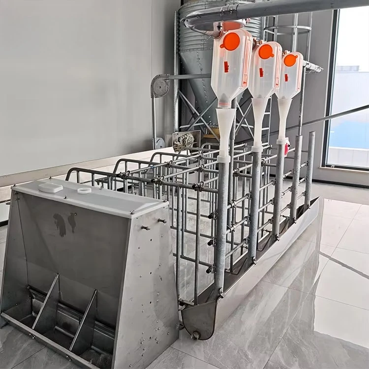 

for-Pig Sow Farrowing Bed Dual Body Delivery Bed for Piglets Farm Equipment Durable Galvanized Composite*