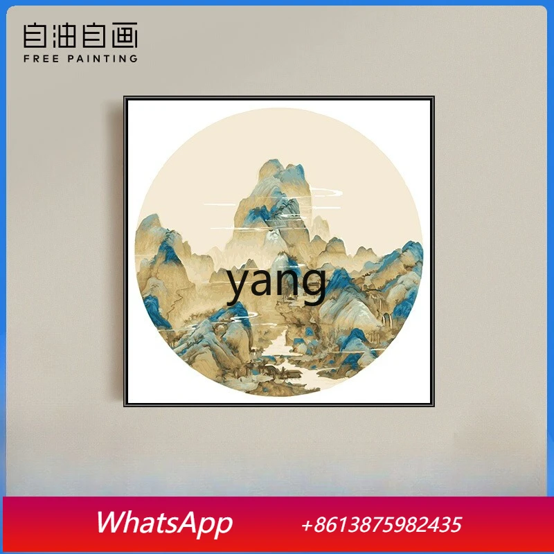CX  digital oil painting coloring hand-painted hand-filled oil painting living room decoration painting