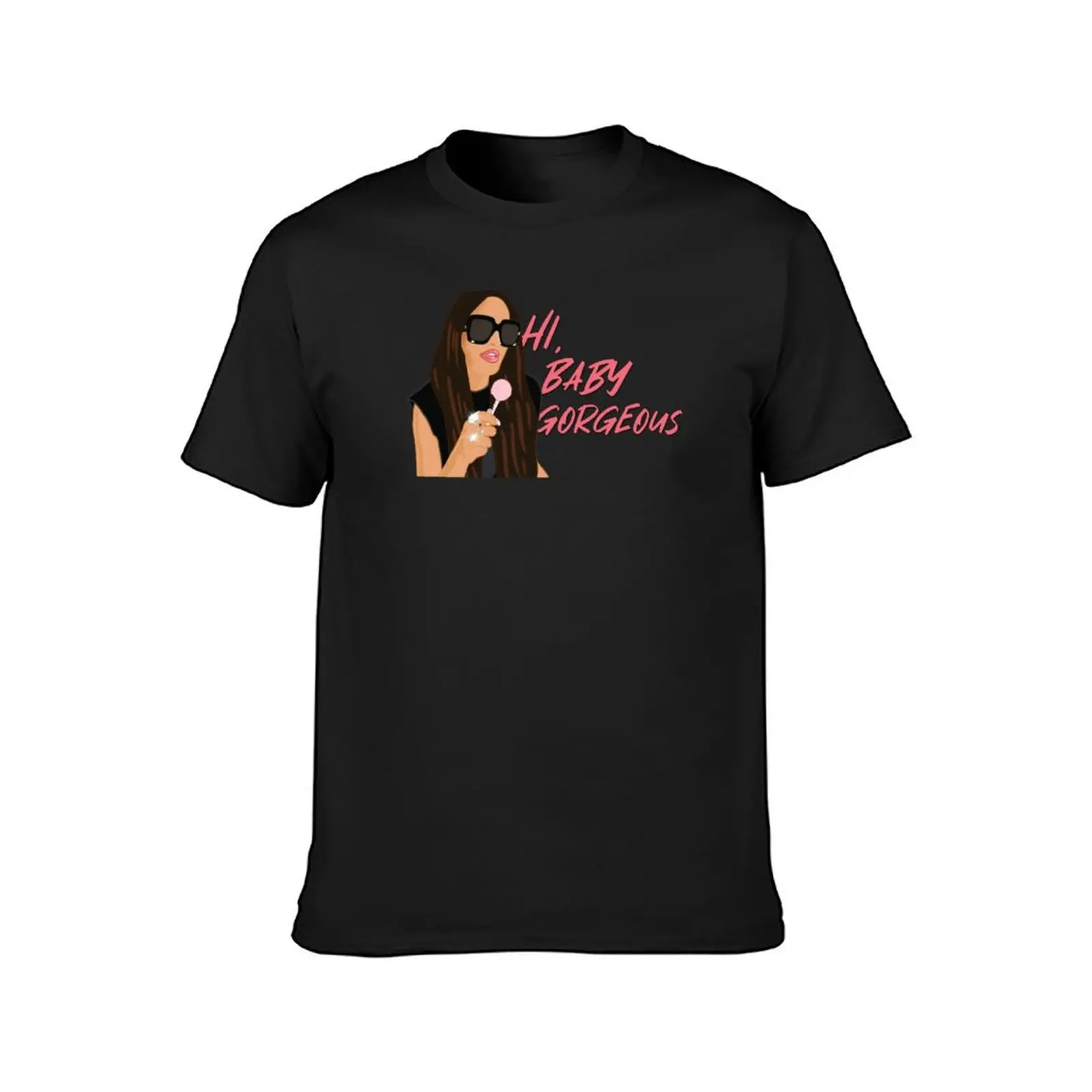 The Real Housewives of Salt Lake City Lisa Barlow Hi, Baby Gorgeous T-Shirt blanks vintage t shirt for men