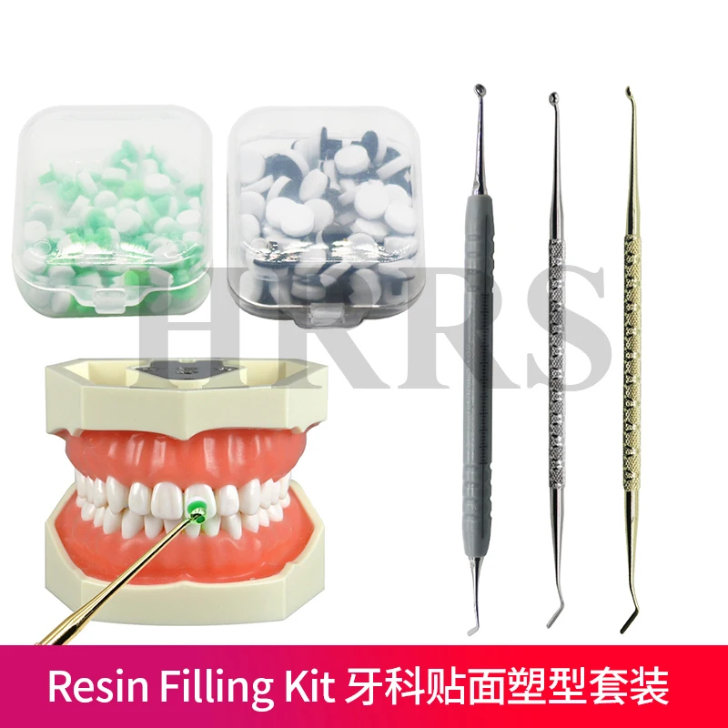 

Набор для наполнения стоматологической смолы, формовочные инструменты, легкий шпатель для наполнения смолой, ручка для смешивания и набор пенопластовых подушечек, инструмент для отбеливания зубов