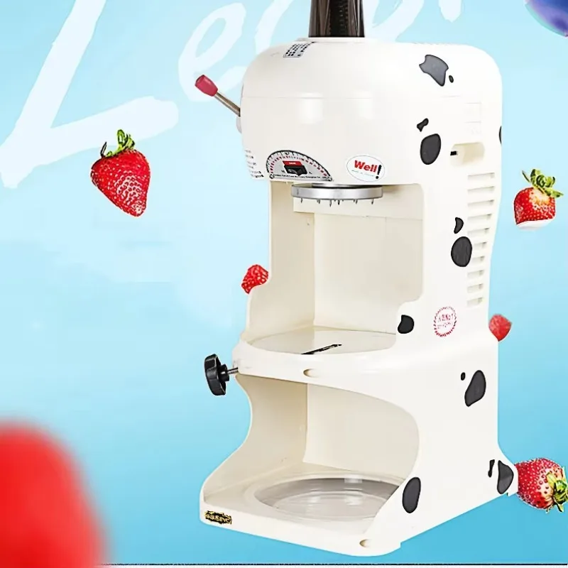 

Multi-color 90kg/H Commercial Electric Snow Ice Shaver Bingsu Making Machine Ice Crusher