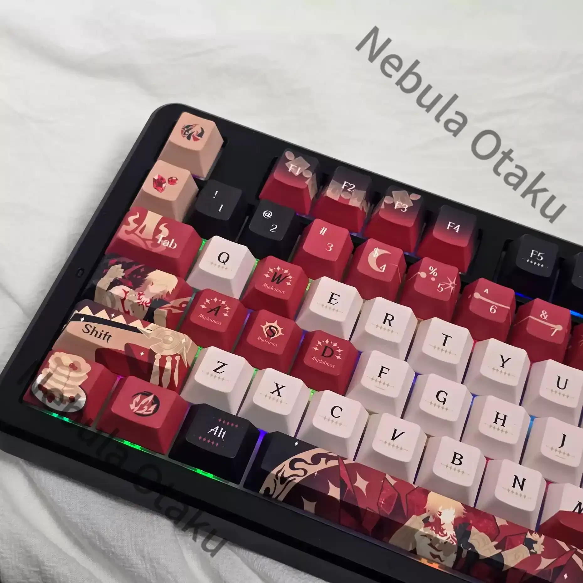 Honkai: Star Rail Mydei Mydeimos – Capuchons de clavier, ornement de bureau, keycaps, cosplay, produits liés au jeu, cadeaux exquis pour collègues