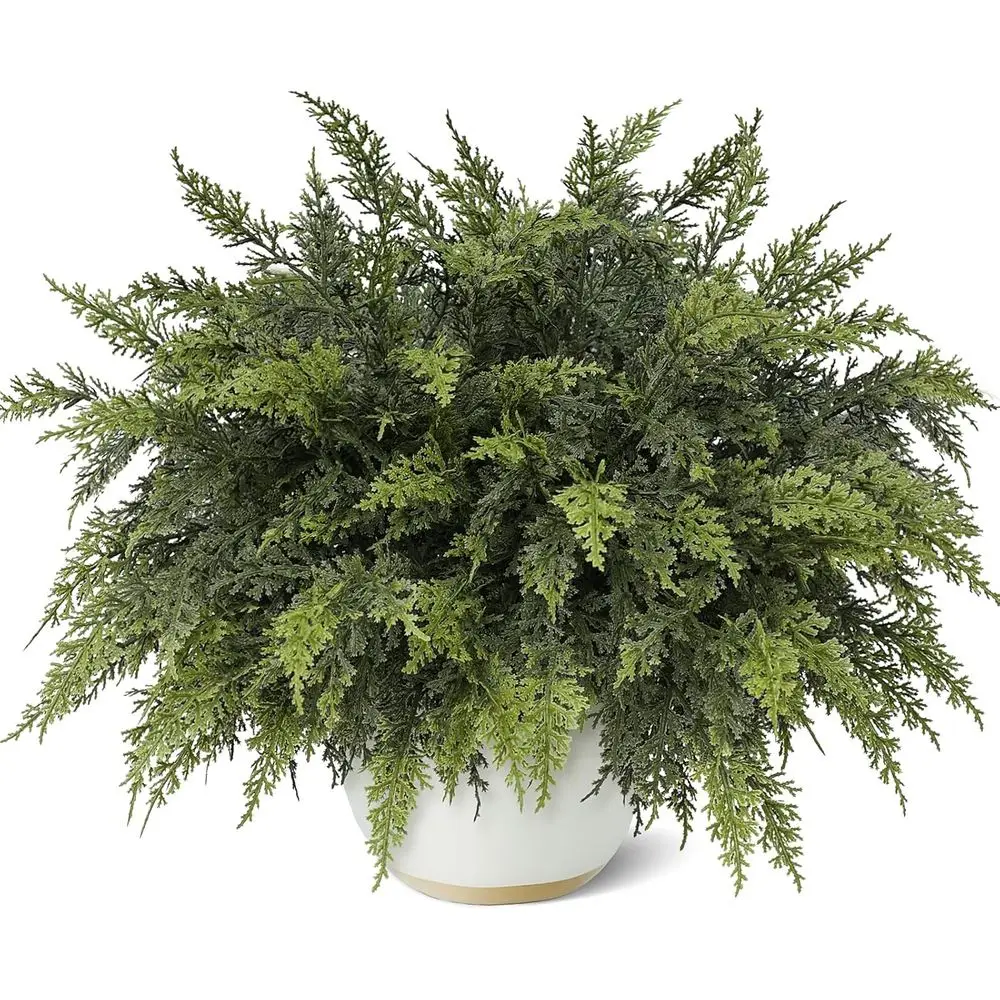

48-Piece Artificial Christmas Branches with Realistic Pine for DIY Crafts, Garlands, Wreaths, and Home Decor