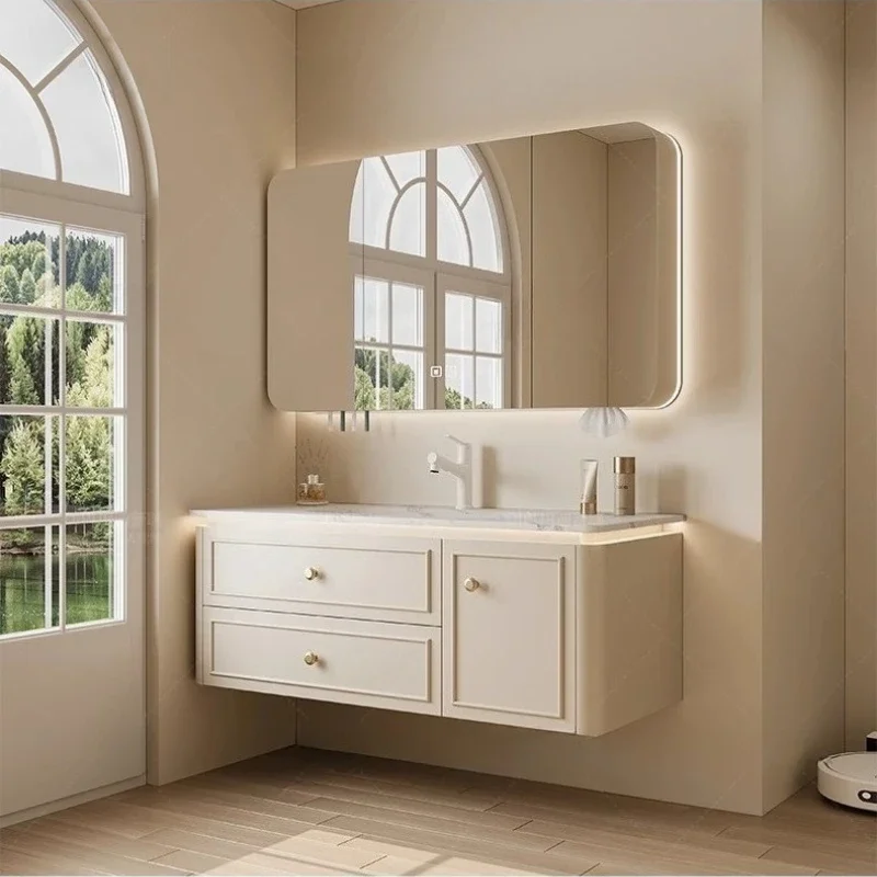 Ty Modern Luxury Bathroom Cabinet Organizer Storage Toilet Display Drawers Partitions Cupboard Space Saver Gabinete Home Furnitu