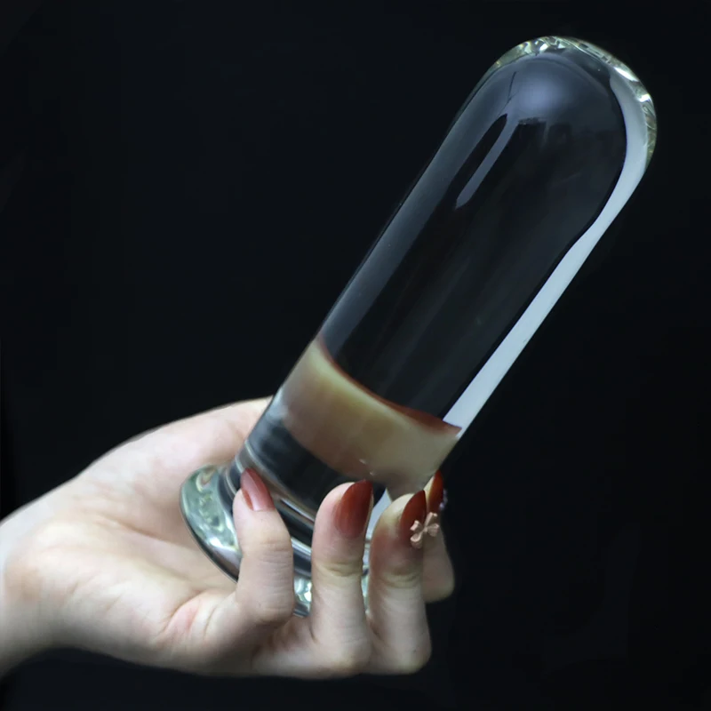 Female Masturbator 4 Size Glass Dildos Big Butt Plug Anal Dilator for Women Vaginal Expander Sex Toys Men 18 Erotic Products 18+