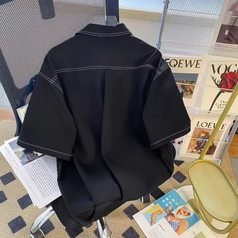 

Loose Fit ort Sve Men's irt Trendy Casual Sle Summer High Sensation Cool Feeling Button down No Iron Treaent