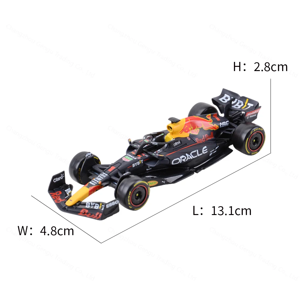 Bburago 1:43 2022 RB18 Red Bull F1 Racing Formula Auto Simulazione Statica Pressofuso In Lega Modello di Auto