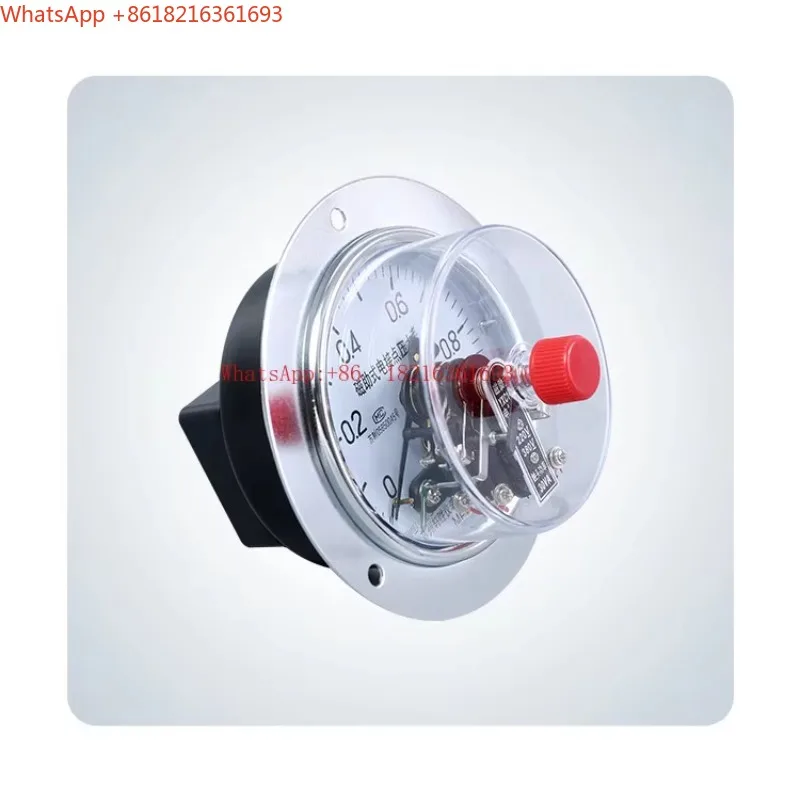 Limited Offer YXC-100ZT 40MPa Magnetic Assisted Axial Electric Contact Pressure Gauge, Upper And Lower Limit Control Pressure