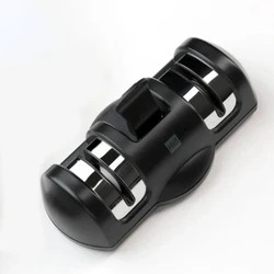 Huohou Knife Sharpener 2 Stages Double Wheel Sharpener Whetstone Sharpener Tool for Knife Sharpening Stone Tools Gadget