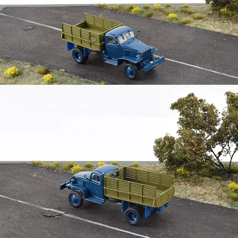 

1/43 Scale G7117 Military Truck Simulation Plastic Model Static Display Collectible Gift Toy Souvenir Decoration