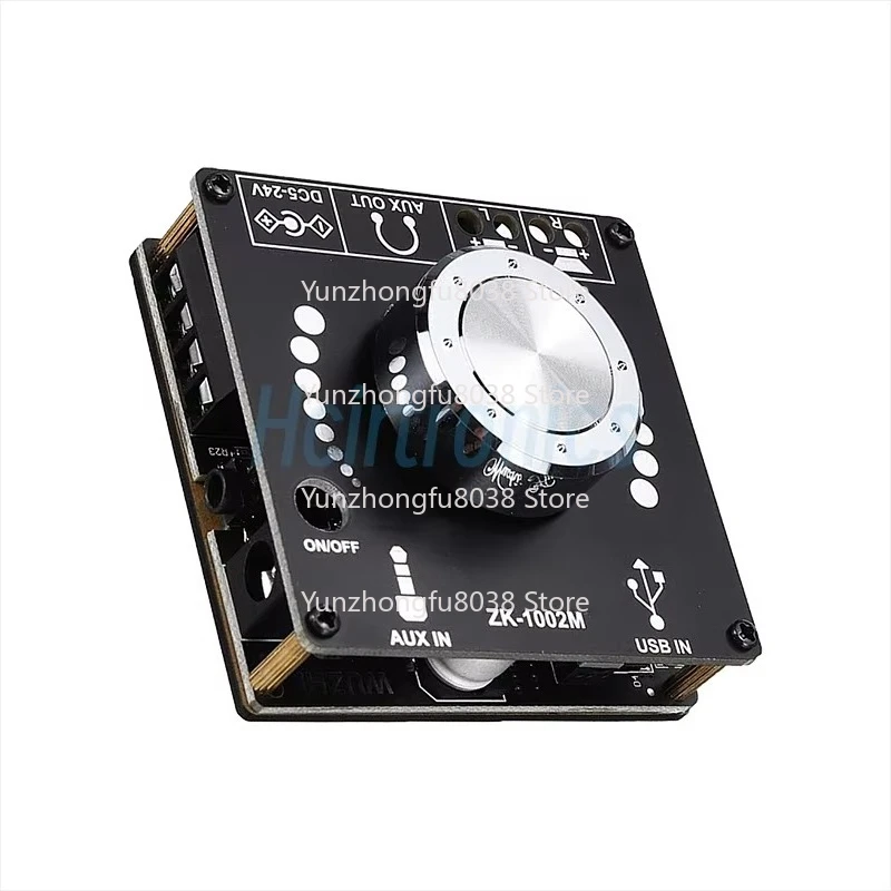 

ZK-1002M 100W + 100W BT 5.0 Power Audio Amplifier Board for Speaker Stereo Amplifier Amplifier Home Cinema Auxiliary USB