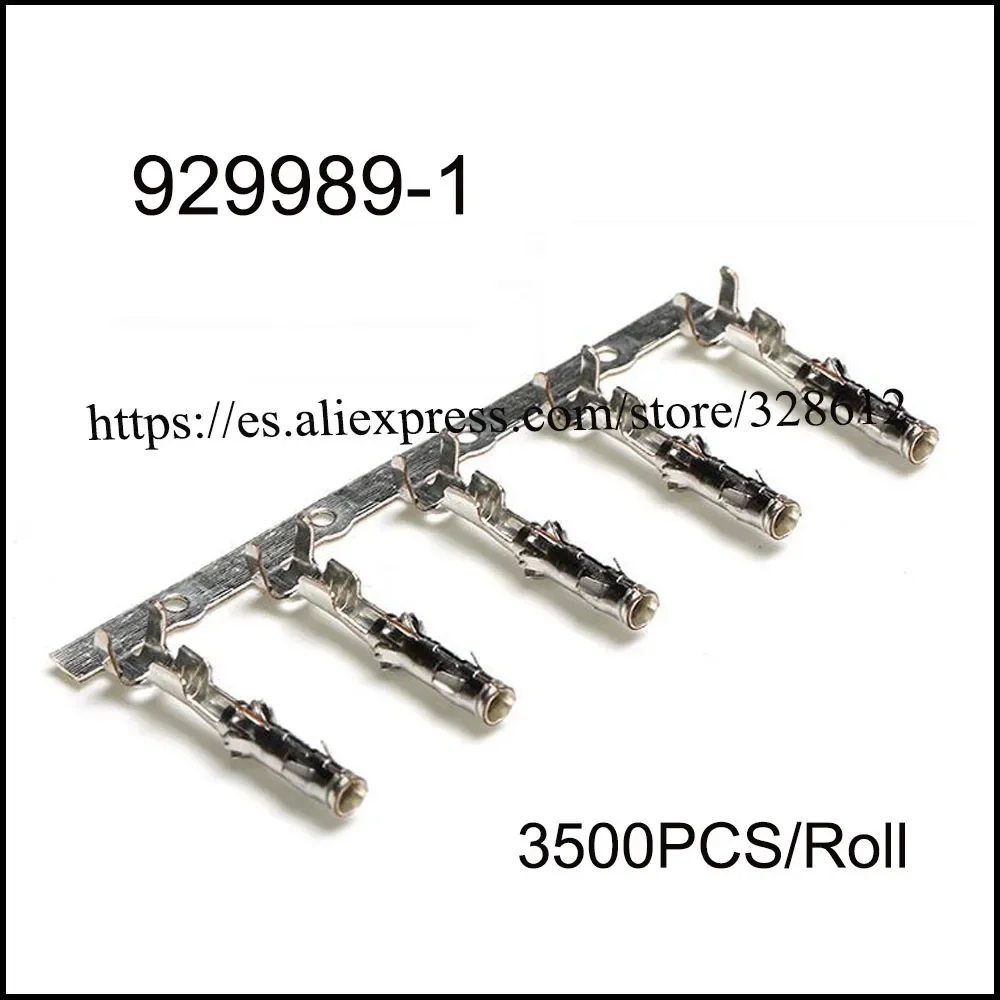 3500PCS/Roll 929989-1 Terminal connector brass pin Waterproof harness terminal cable socket