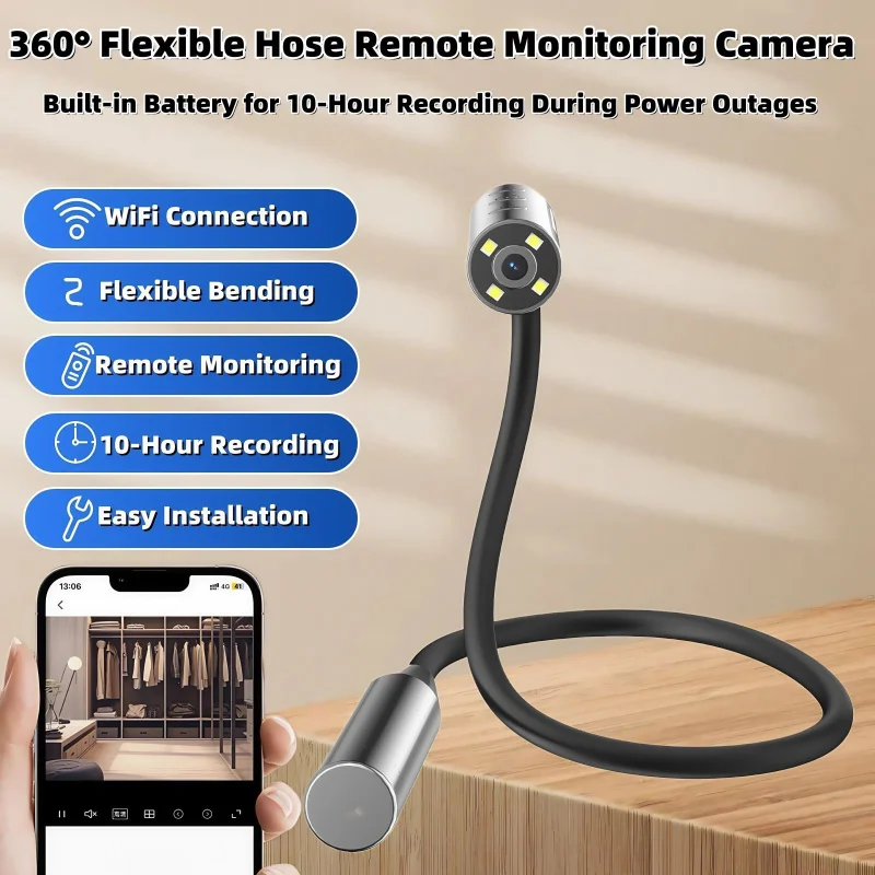 

Новая гибкая сетевая камера для удаленного видеонаблюдения с просмотром в реальном времени