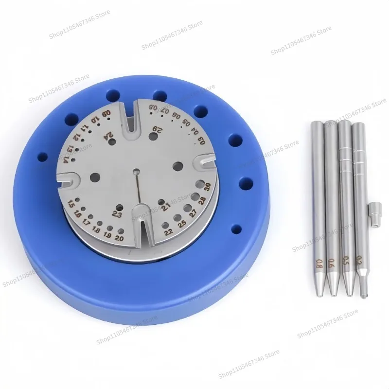 For Watch Repair Tool, All Steel, Balance Wheel Punch, Hairspring Punch, Dismantling Balance Wheel