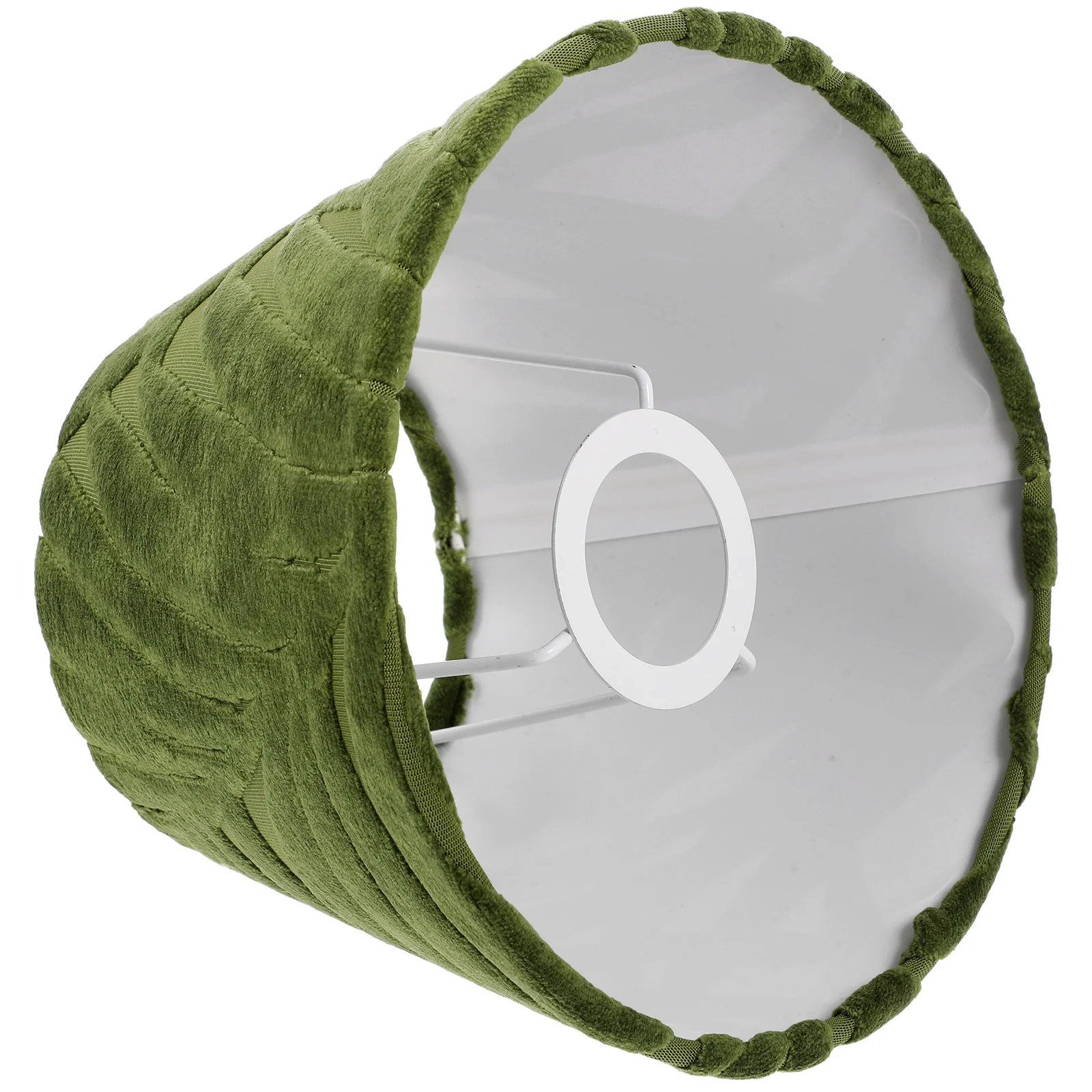 

Fabric Lamp Shade Decorative Textured Leaves Pattern Lightweight Replacement For Desk Table Floor Lamp Small Lampshades
