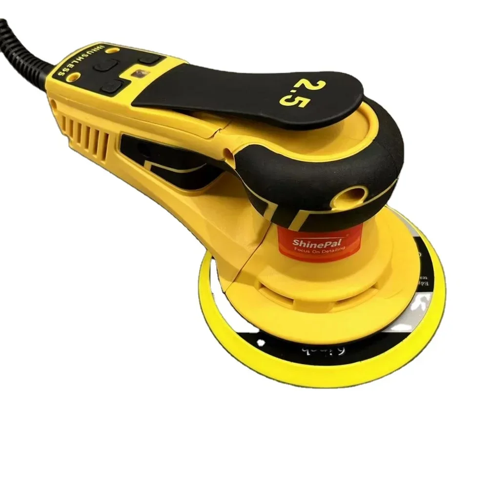 

ShinePal Popular Design Random Electric Dust Free Brushless 110/220V Orbital Sander Machine