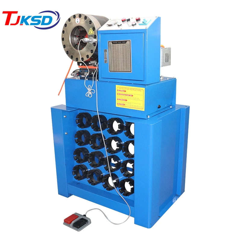 Professional Manufacturer Hydraulic Swage Press with Workbench and Quick Change Tools Used Hydraulic Hose Crimper