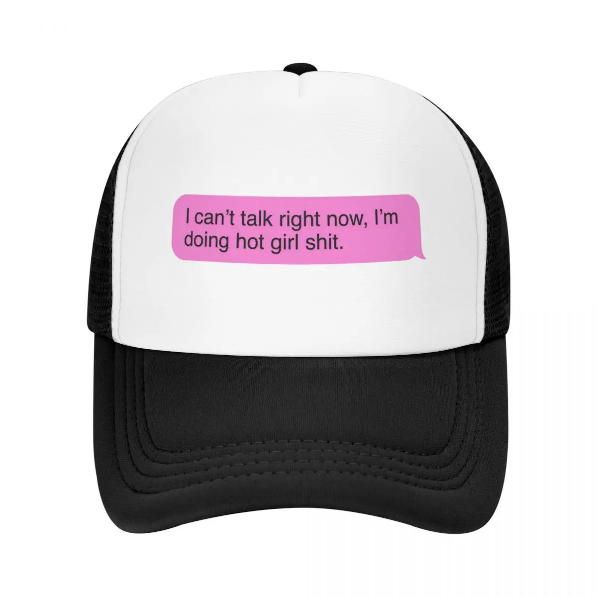 

I Cant Talk Right Now Cap Mal Original Hats Male's Funny Adjustable Y2K Summer Dad Gift