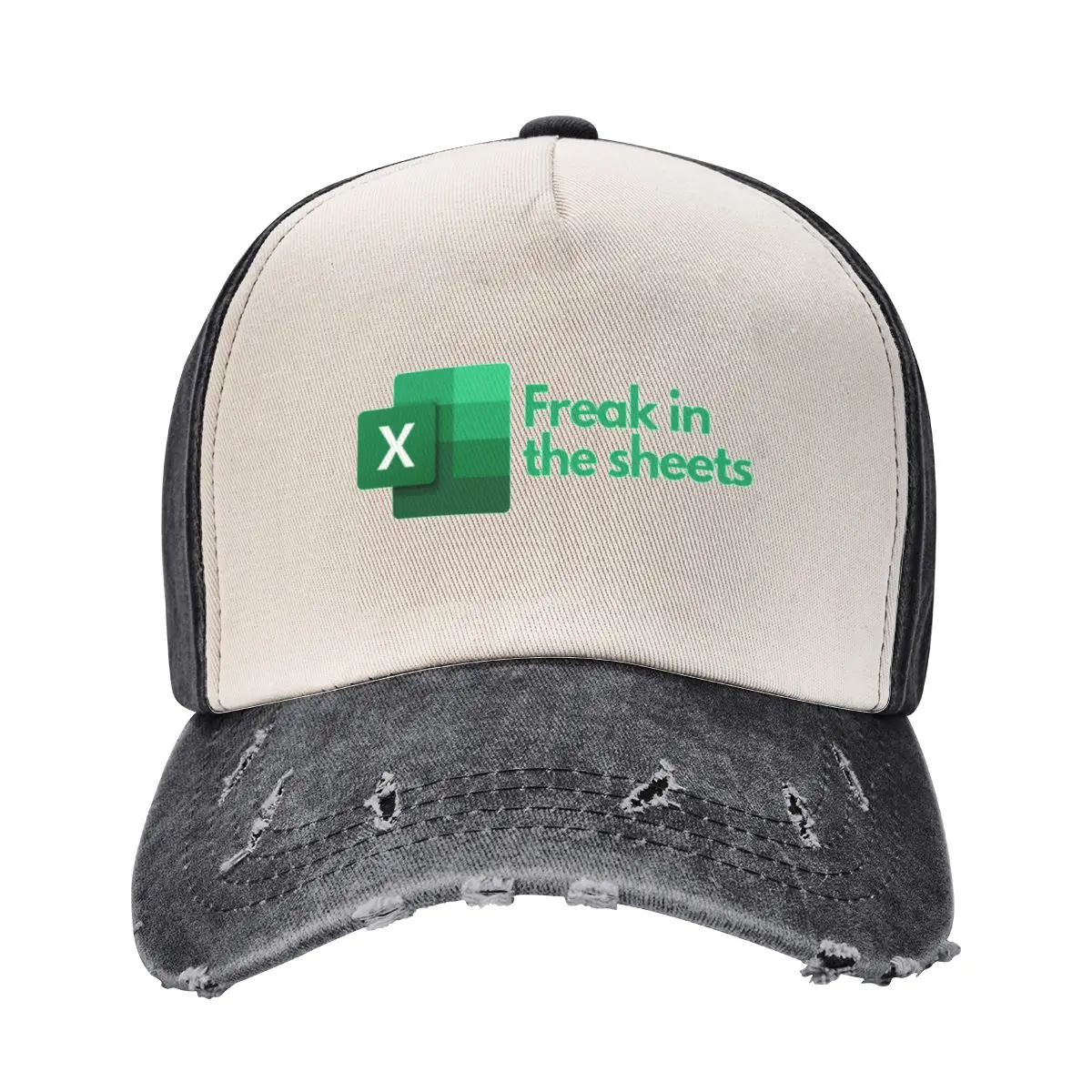 Excel: Freak in the sheets Baseball Cap Wild Ball Hat Fishing cap Rave Boy Women's