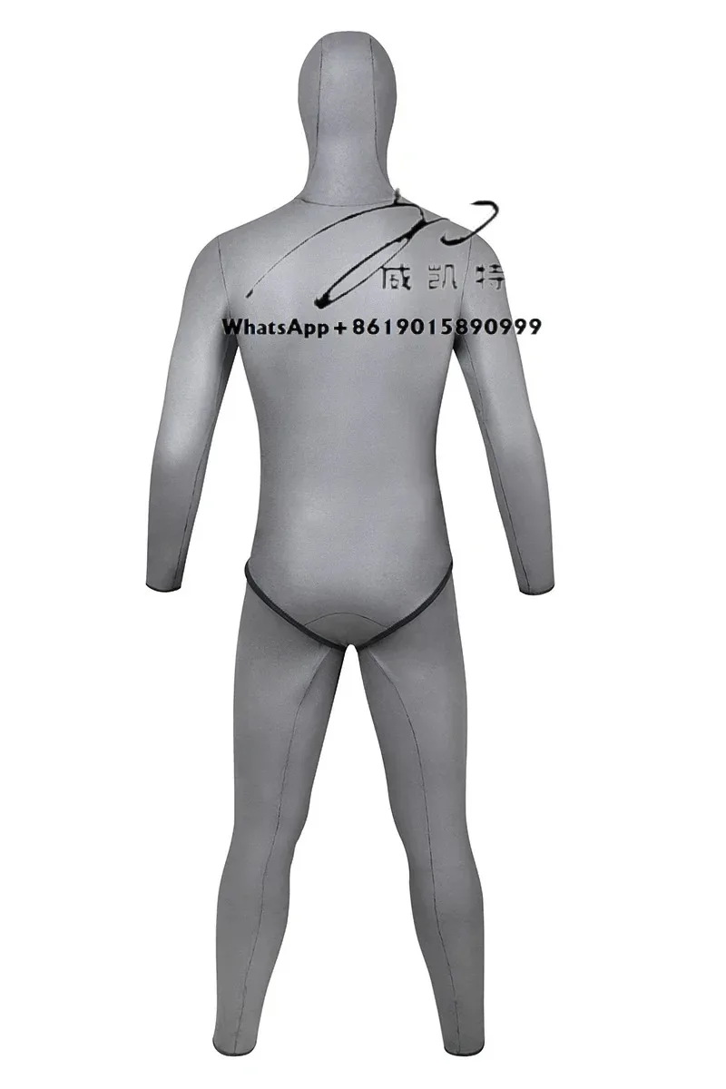 New Design Customized 3/5 Mm Neoprene Camo Pretty Heat Retention Titanium Coating Spearfishing  Wet Suit for Hunting