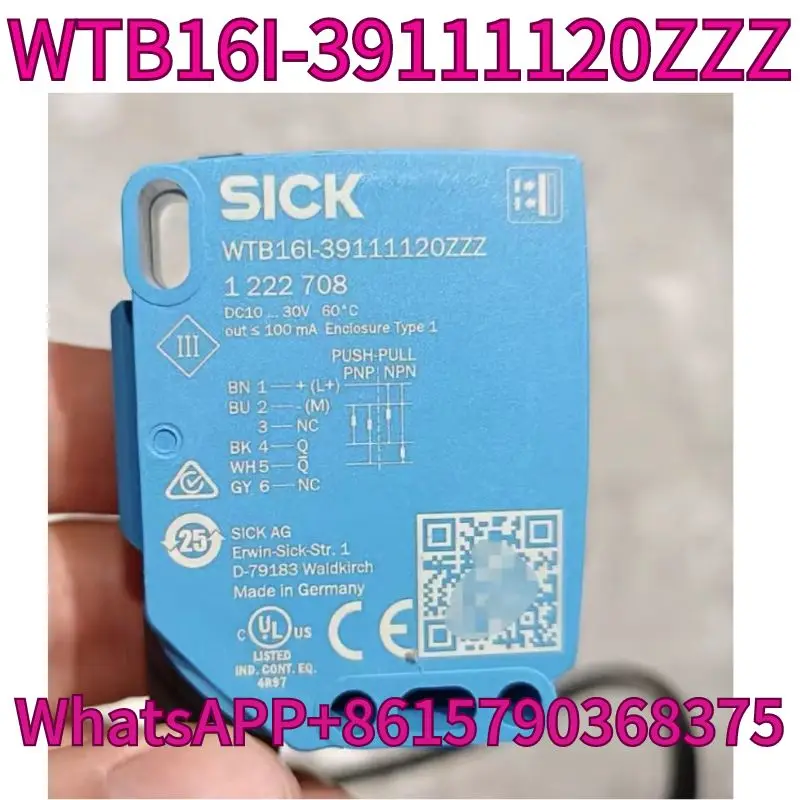 Imagem -02 - Interruptor Fotoelétrico Garantia de um Ano Entrega Rápida Wtb16i391120zzz 1222708 Novo