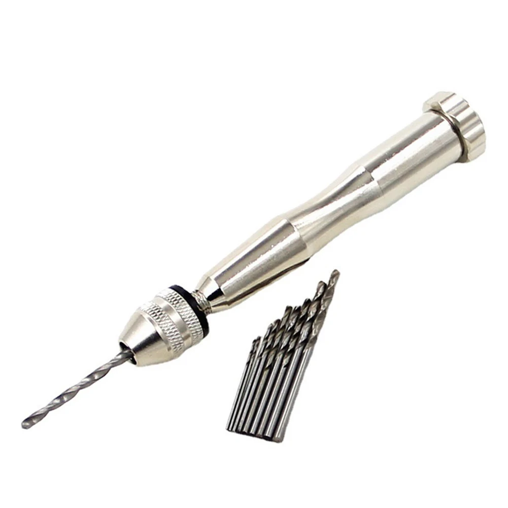 

11Pcs Hand Drill Bits 0.8/1.0/1.2/1.5/1.8/2.0/2.2/2.5/2.8/3.0mm Drilling Chuck Cut For PCB Crafts Jewelry Watch Making Drilling