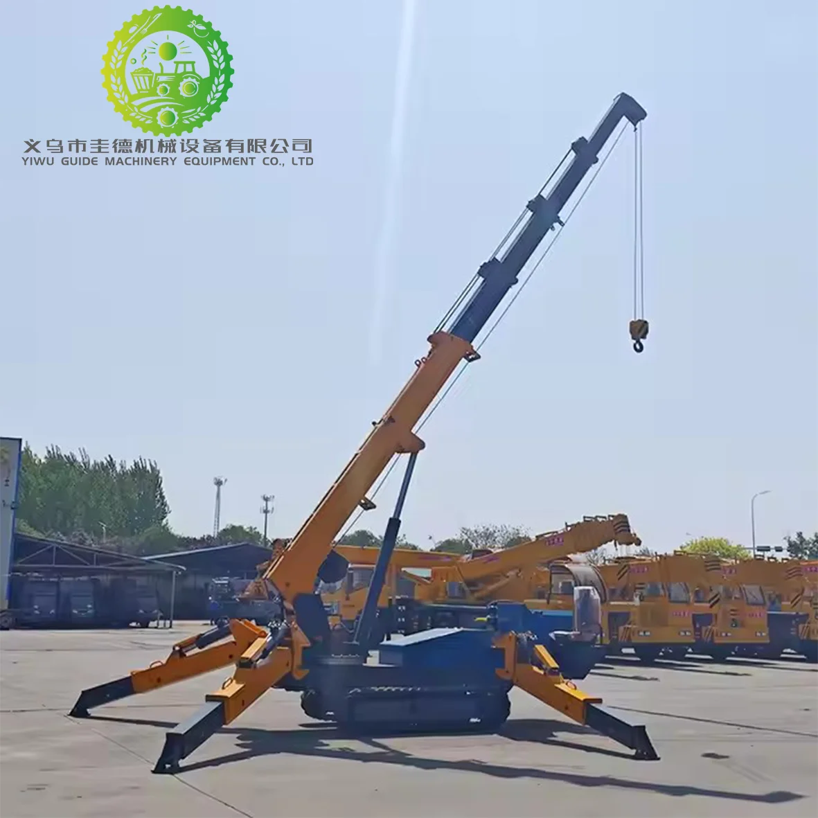 

High Quality 5 Ton Spider Crane for Building for Lifting 5 to 8 Tons