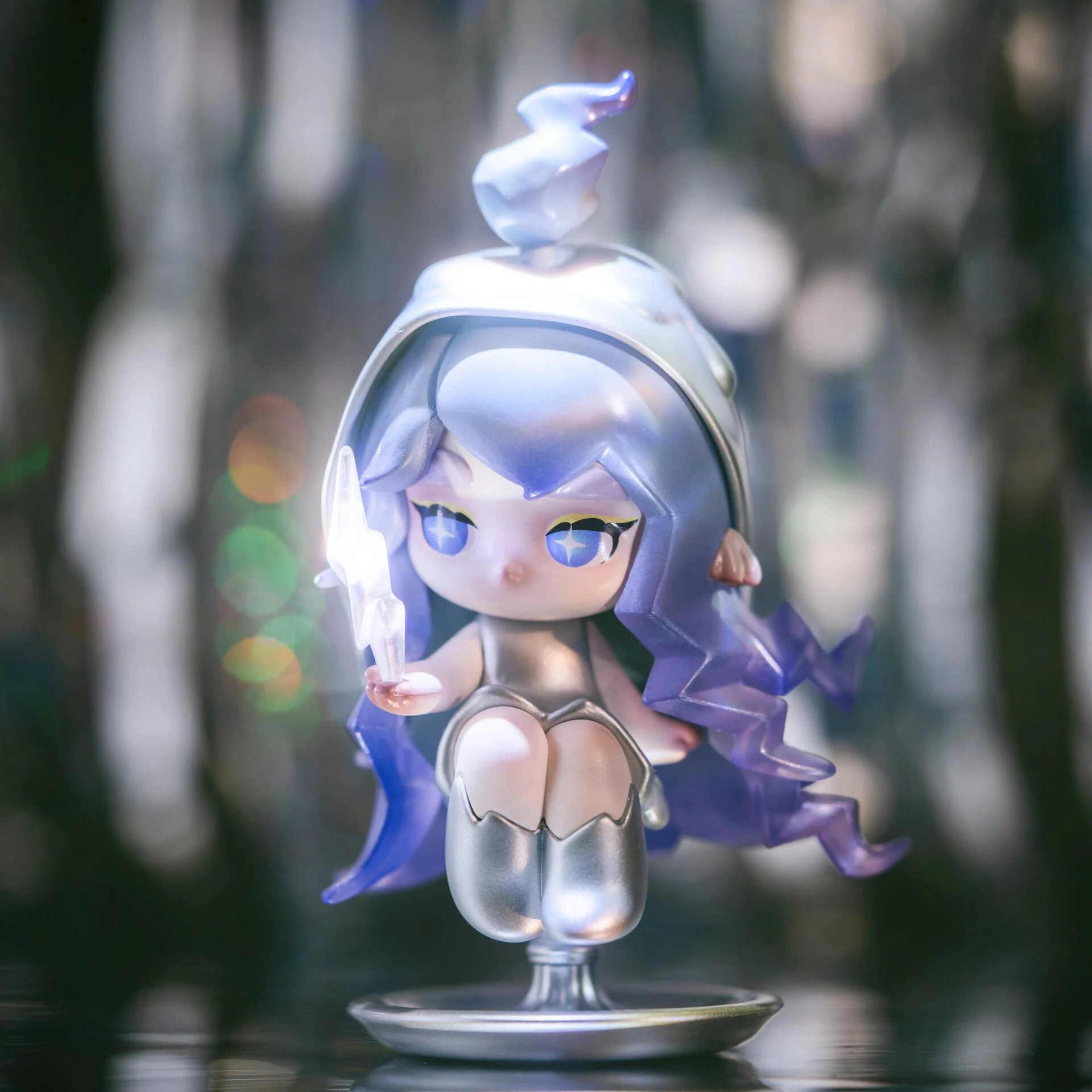 Chaka Light Spirit Series Model Figurine Fashionable And Moving Doll Model With Cute Garage Kit Decorations  Festival Gifts