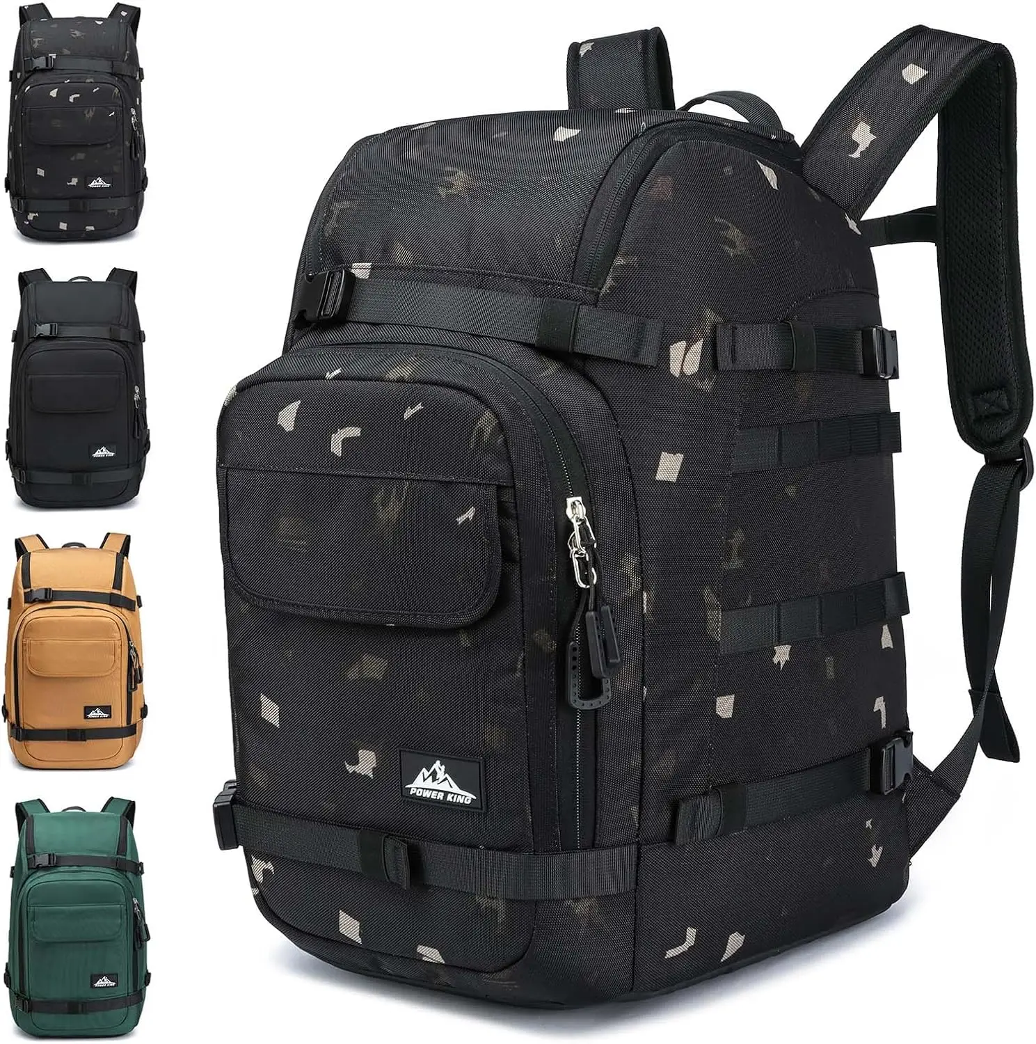 

Ski Boot Bag 40L Waterproof Snowboard Backpack for Men Women