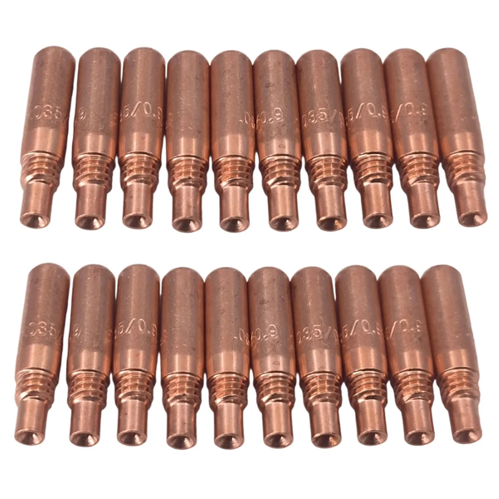 Copper Contact Acculock Nozzle .035-inch Diameter Compatible Welding Nozzle For Miller Welding Nozzle 10 Pack 20 Pack