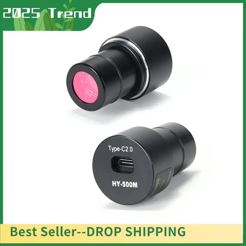 

AA14 New 5MP CMOS USB2.0 Microscope Ocular Adapter Electronic Digital Eyepiece HD Microscope Camera For Microscopio