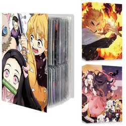 240 Stück Karten Album Anime Genshin Impact Dämonen töter Karten Buch Anime Karte Brief halter Binder Notebook Sammlung Ordner Spielzeug