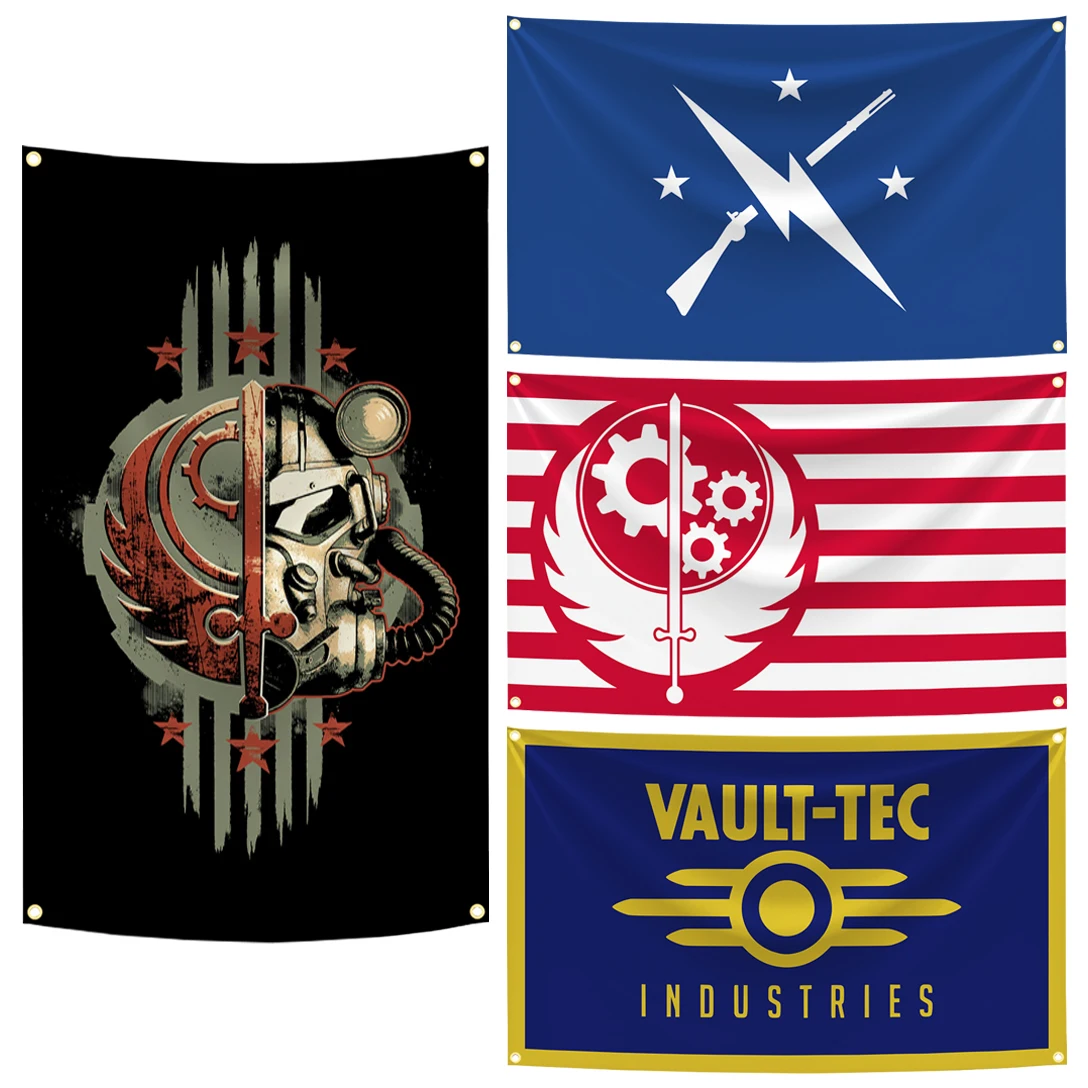 Fallout Cosplay Prop - Tapiz con bandera de la Orden
