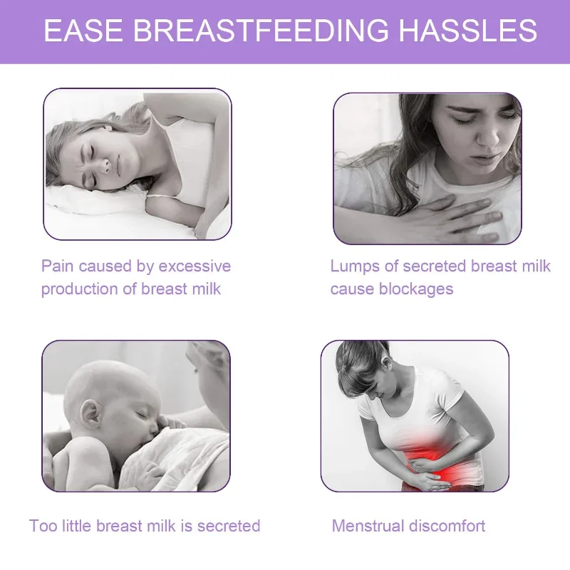 Hot Cold Breastfeeding Gel Pads, Breastfeeding Essentials and Postpartum Recovery, Nursing Pain Relief Breast Therapy Pads,