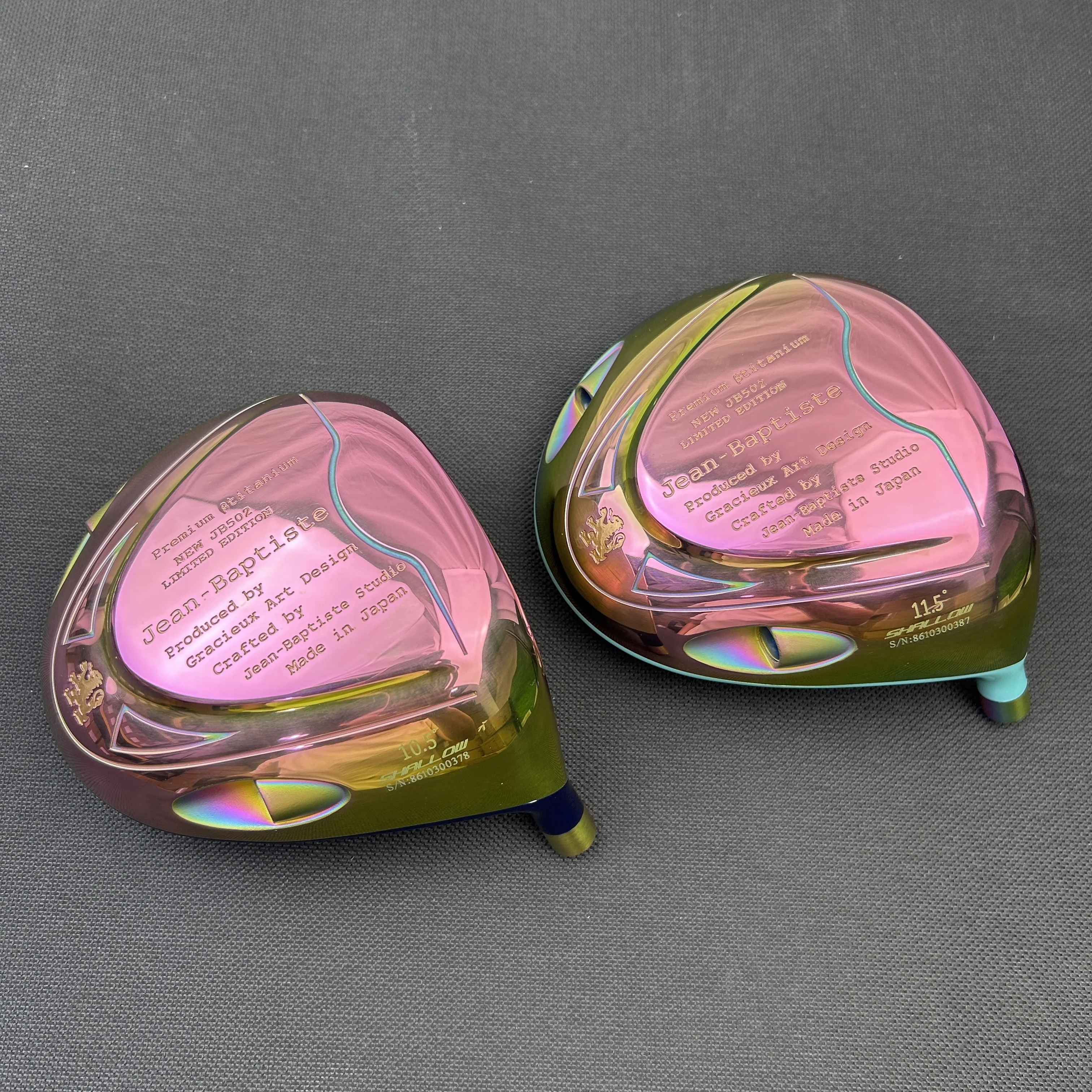 【Precision Control】Titanium Golf Driver Head 10.5° 、 11.5°High COR High Forgiveness Reduce Slice for More Distance