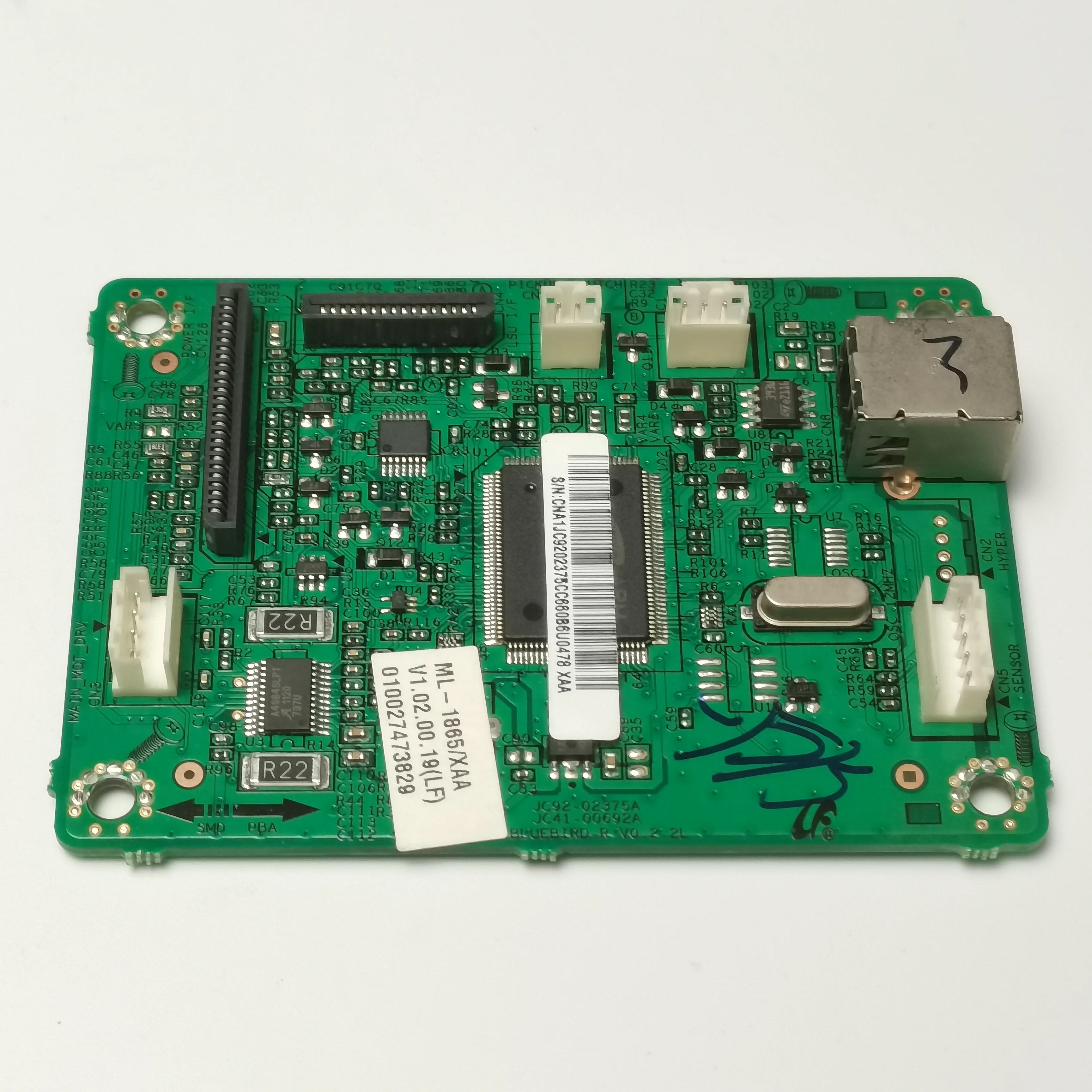 JC92-02255A JC92-02375A Formatter Board for Samsung ML1660 ML1661 ML1665 ML1670 ML1676 ML1865 ML1866 Main Board JC41-00692A