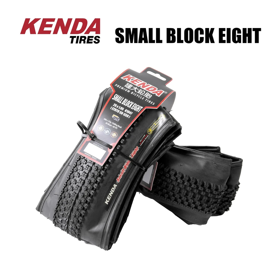 KENDA オリジナル SMALL BLOCK EIGHT 自転車用折りたたみタイヤ | 26