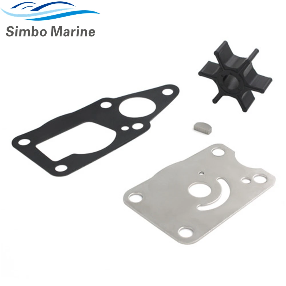 17400-98660 Water Pump Impeller Kit For Suzuki Outboard DF4 DF6 A Motor 17400-98661 Sierra 18-3266