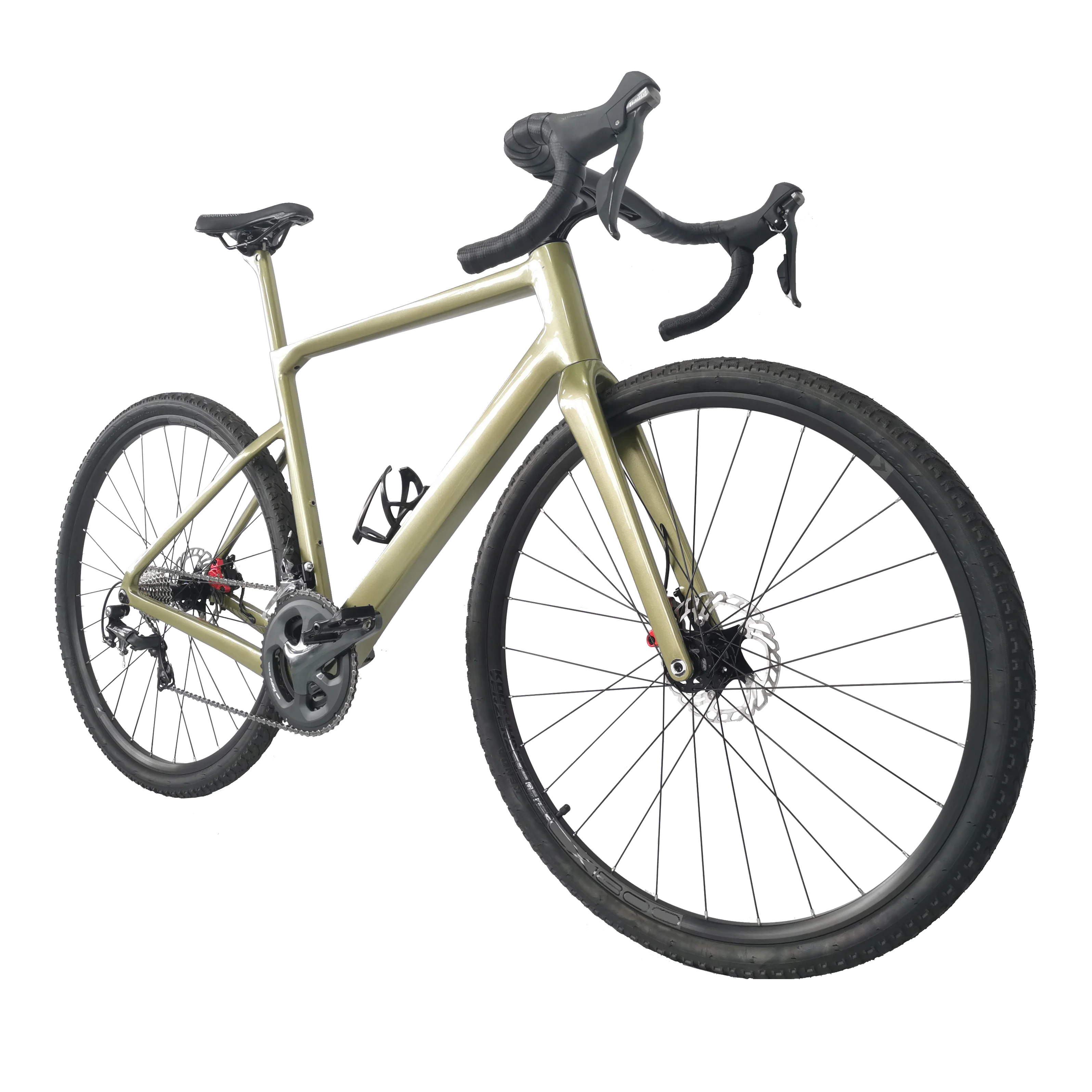 Hot Selling Gravel Road Bike, Carbon Fiber Material, 700C 45C Tire, High Speed Racing & Training Cycling Bicycle view 4