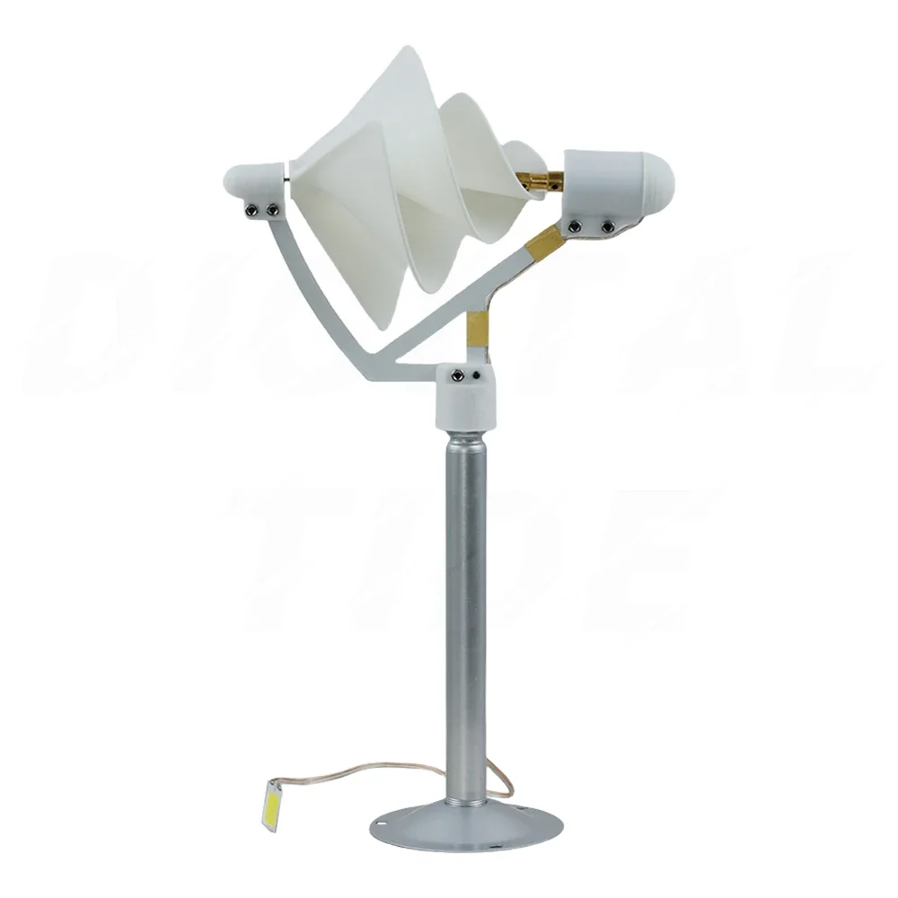 10W Micro Helical Wind Turbine Generator - Permanent Magnet Generator - Wind Turbine Model Breeze Start with LED Light