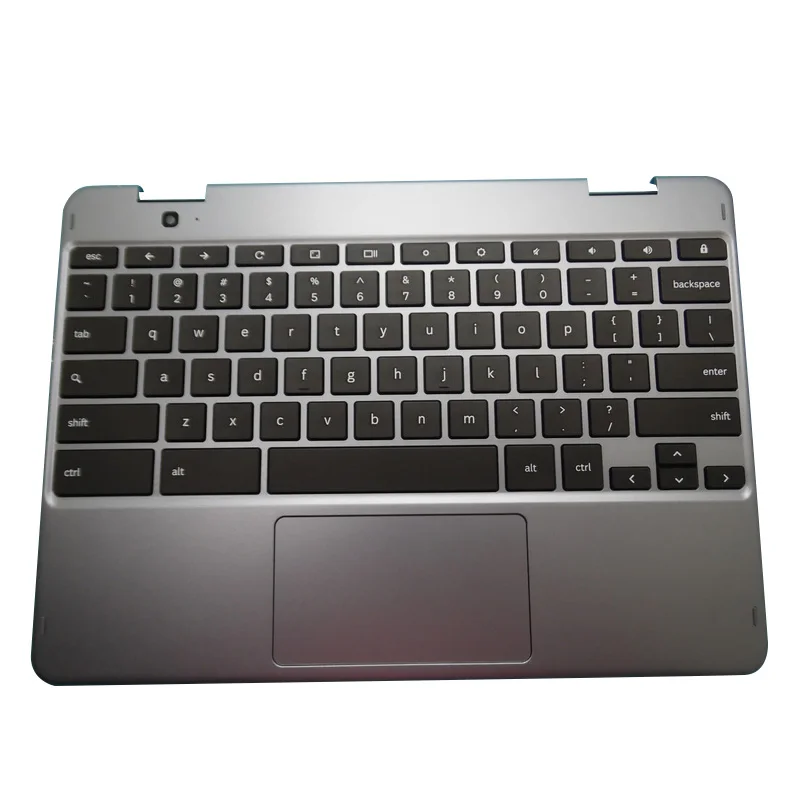 Novo para samsung chromebook plus xe521qab xe520qab portátil lcd capa traseira/apoio para as mãos caso superior teclado dos eua