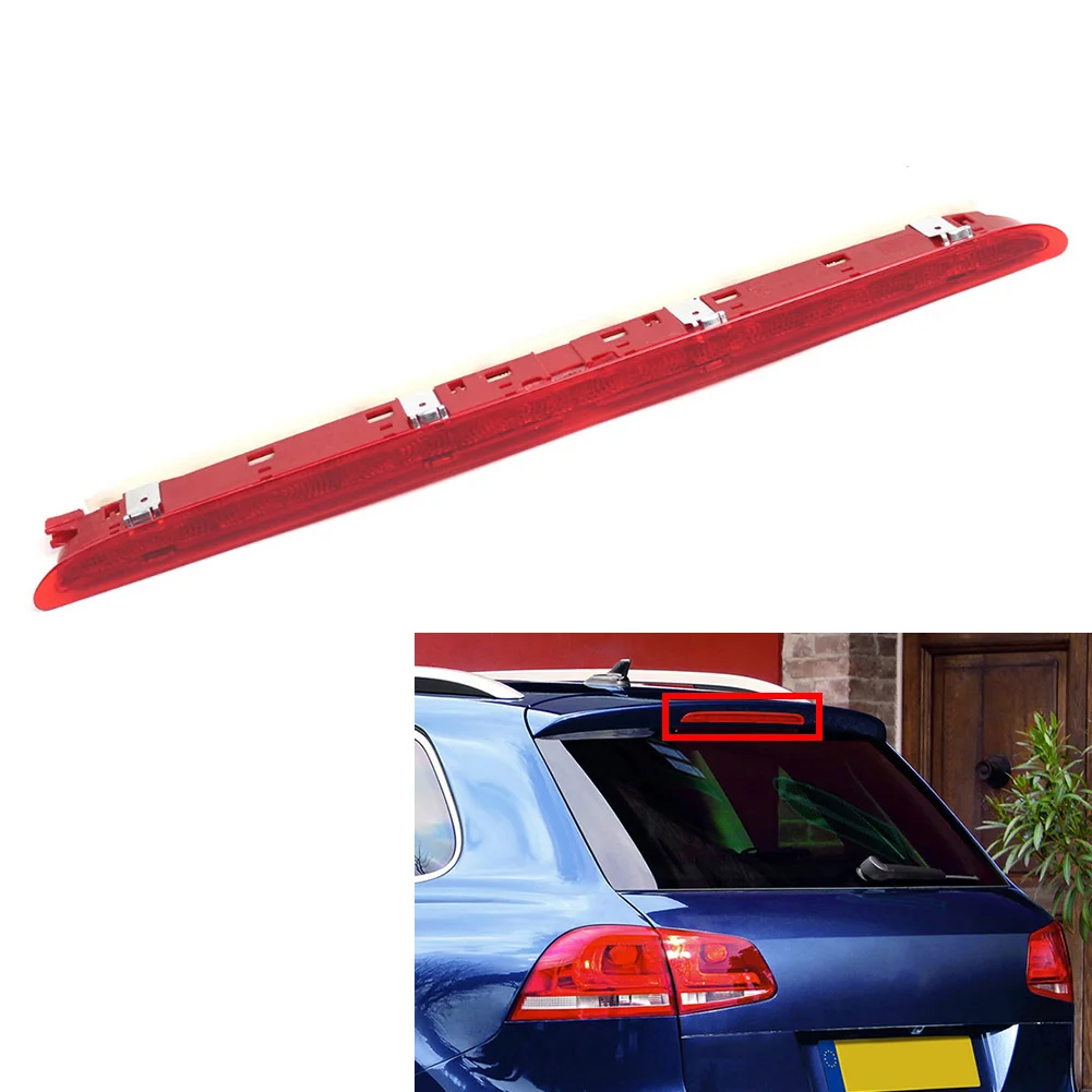 3rd High Mounted Third Brake Light Warning Lamp ABS Red For VW Touareg 2011 2012 2023 2014 2015 2016 2017 7P6945087