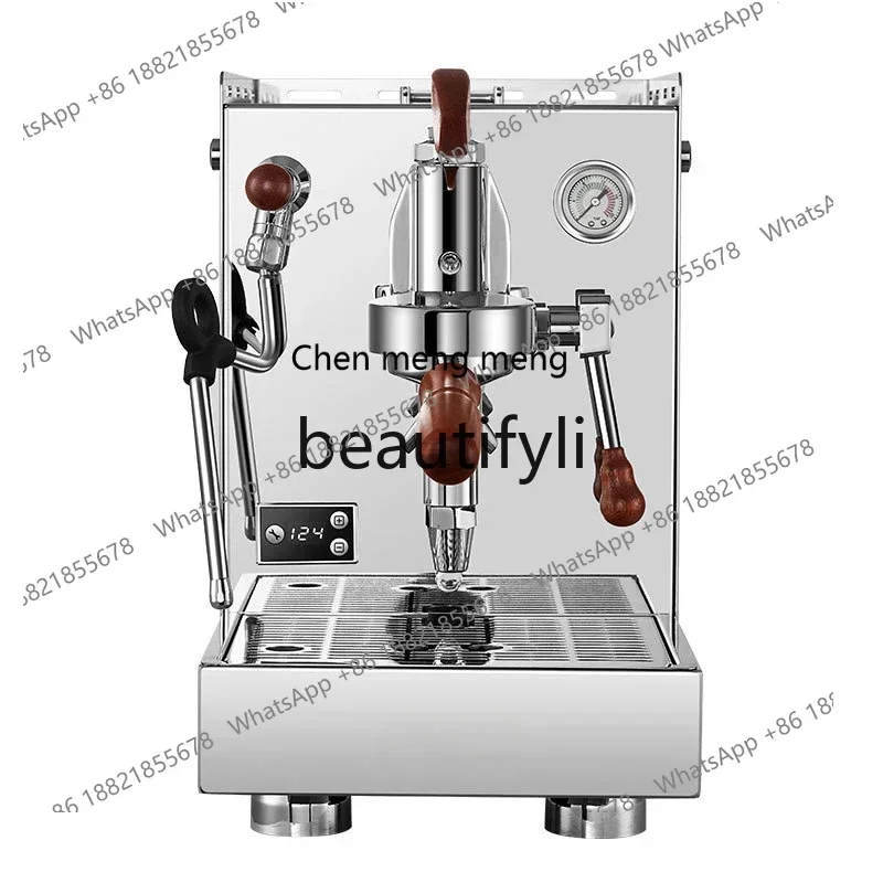 New arrive Commercial coffee machine double boiler steam professional Italian semi-automatic more than 15 cups