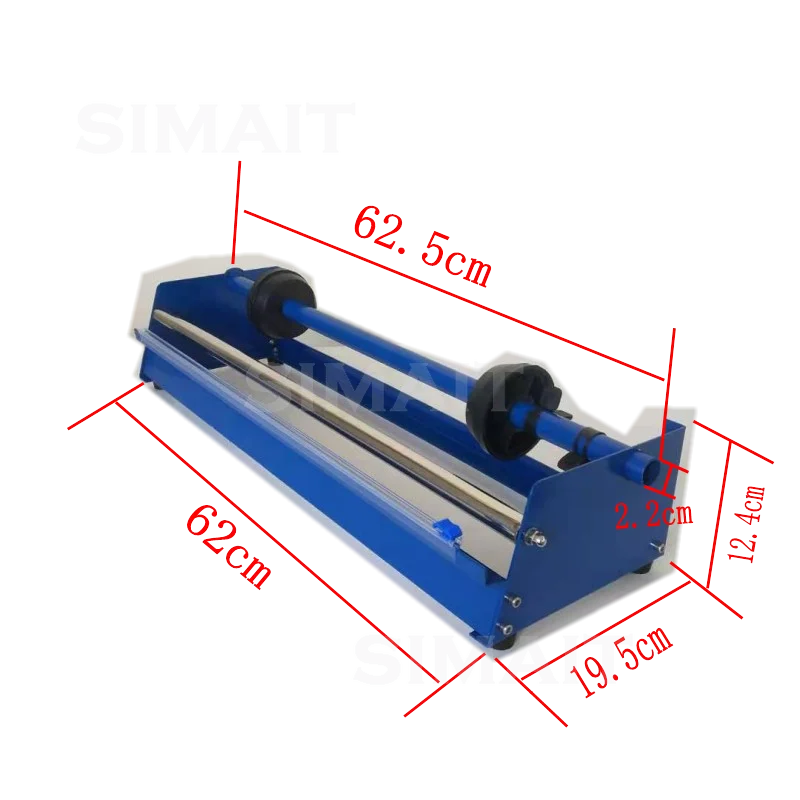 Manual Desktop Film Puller, Small Platform Winding Film Bracket, Plastic Wrap, Packaging