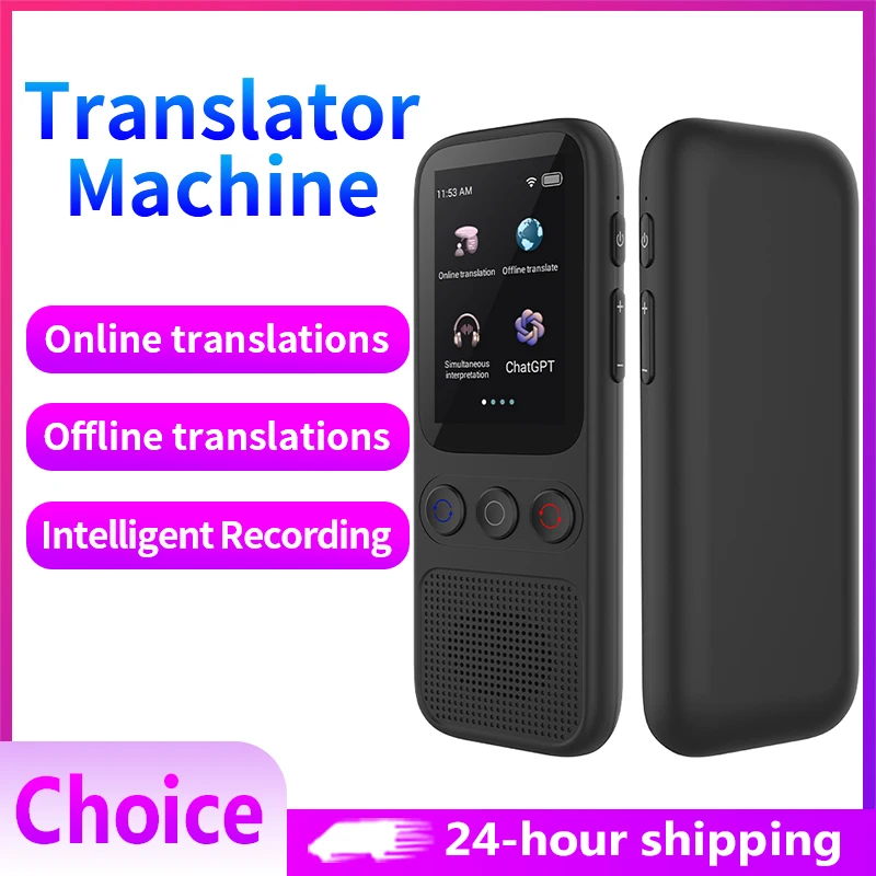Languages Translator Device Offline Voice Photo Translation 2025 Portable Translator 138 Language Translator for Travel Business
