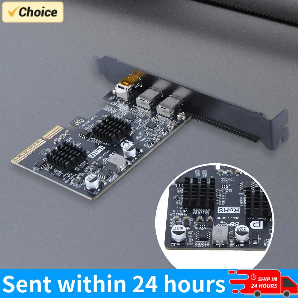 

Type-C Expansion Card ASM3142 Controller DP 4K Video Adapter Converter TYPE-C Port Monitor Dock Adapter Cards Supports DP Video